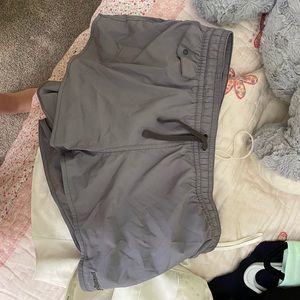 gray Patagonia shorts